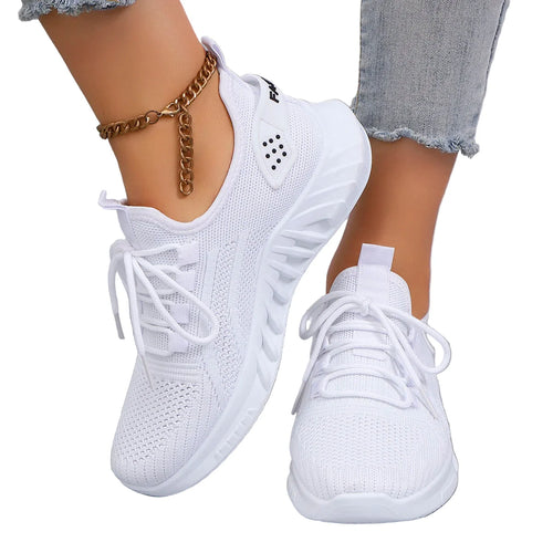 Women's Sports Shoes Lacing Breathable Lightweight Casual