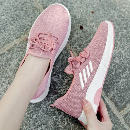 Women's Sports Shoes Mesh Lightweight Casual Synthetic