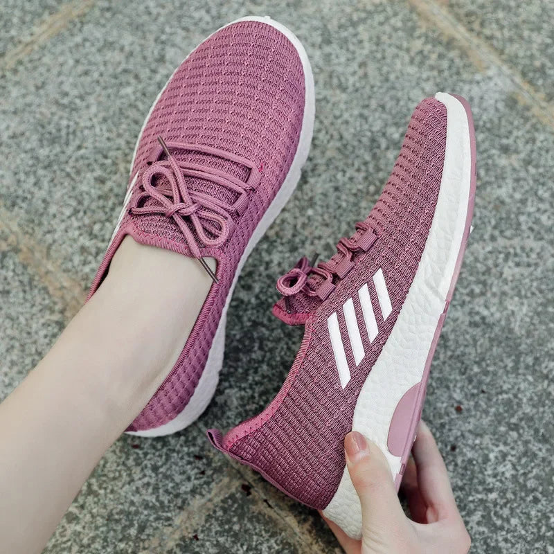 Women's Sports Shoes Mesh Lightweight Casual Synthetic