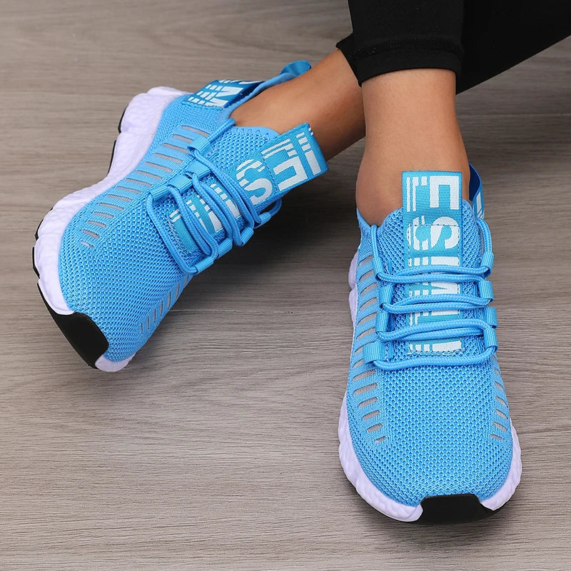 Women's Sports Shoes Platform Breathable Casual Synthetic