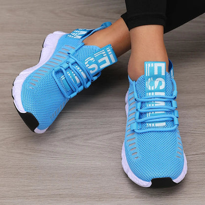 Women's Sports Shoes Platform Breathable Casual Synthetic
