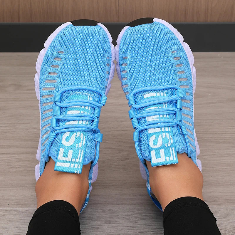 Women's Sports Shoes Platform Breathable Casual Synthetic