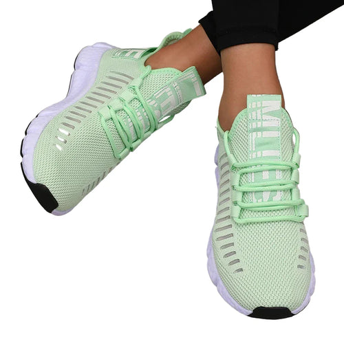 Women's Sports Shoes Platform Breathable Casual Synthetic