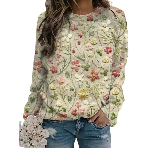 Women's Spring Pullover Casual Lightweight