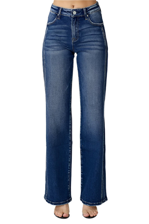 Women's Straight Jeans Mid Rise