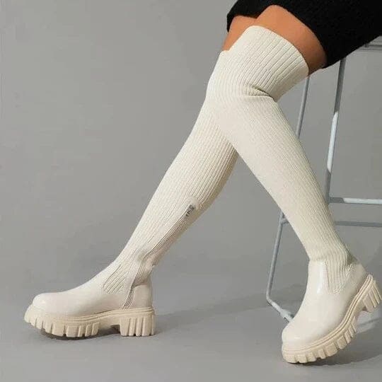 Women's Stretch Boots Elegant Style