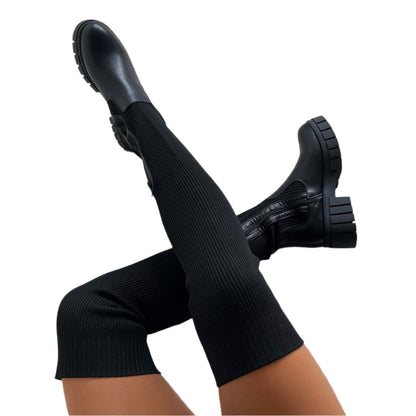 Women's Stretch Boots Elegant Style