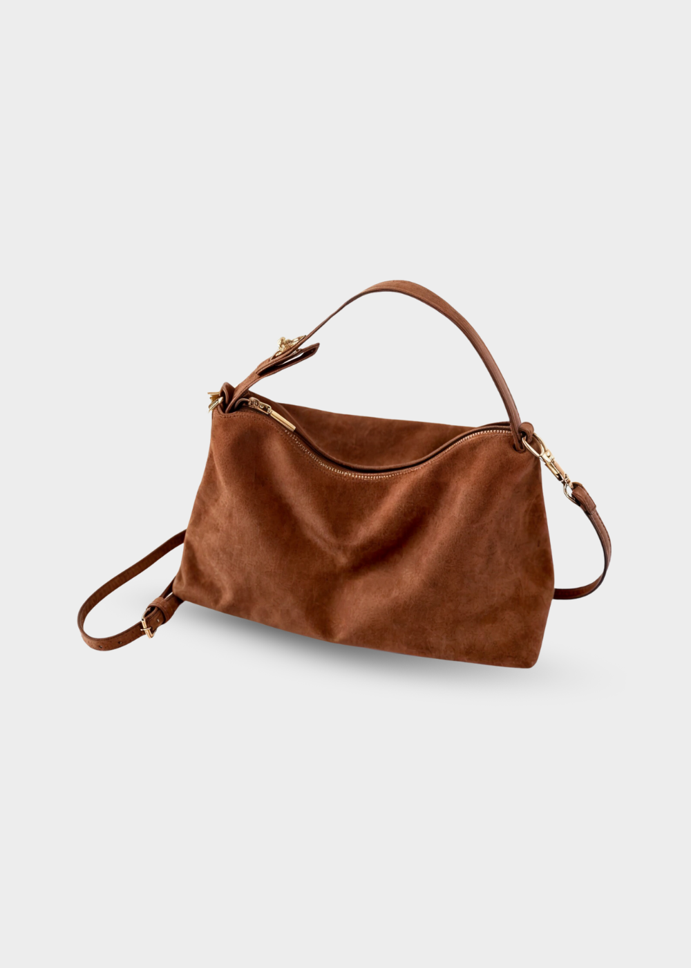 Women's Suede Look Bag Timeless Elegance