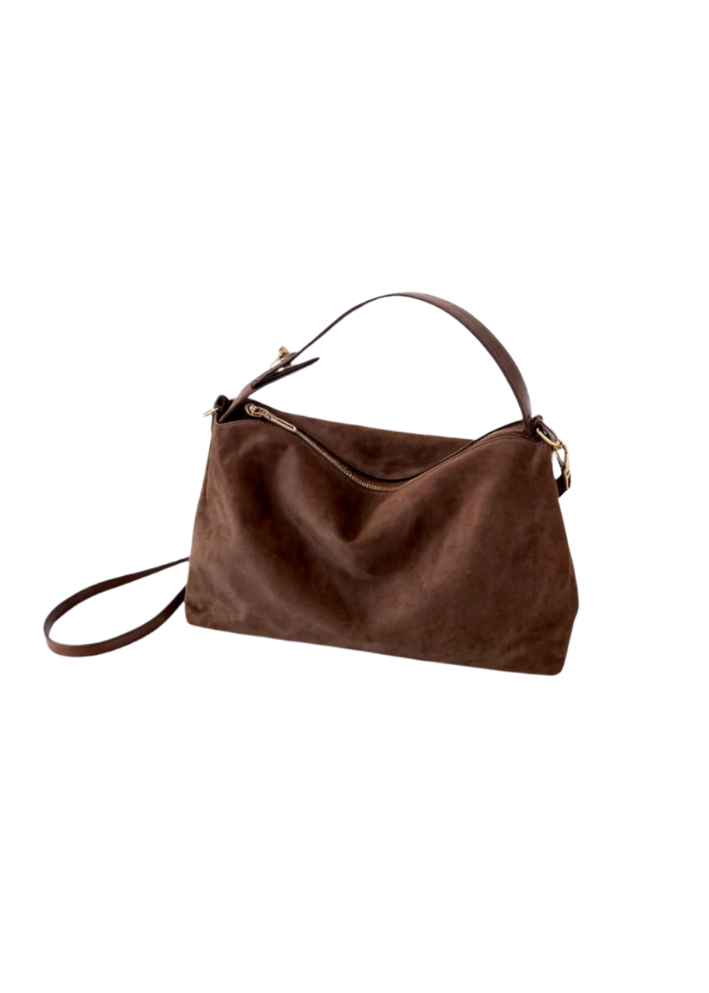 Women's Suede Look Bag Timeless Elegance