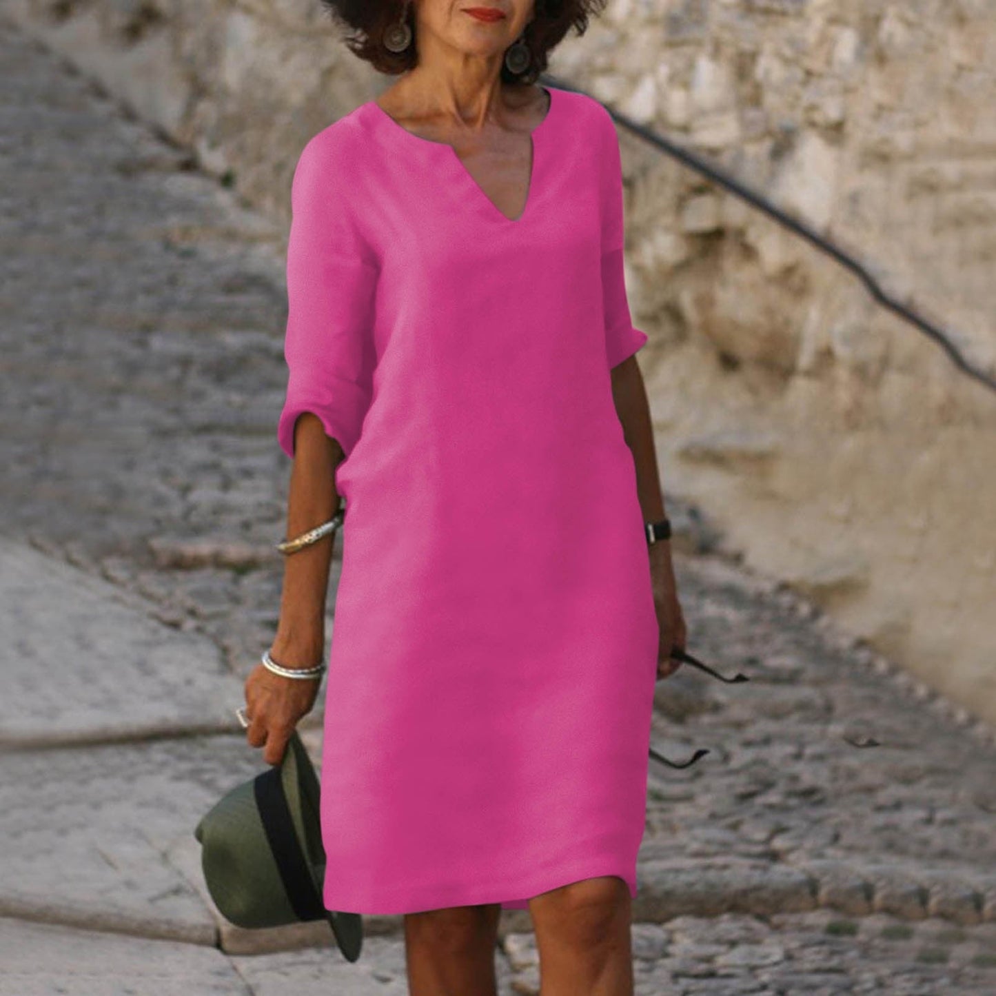 Women's Summer Dress Elegant Style Soft Fabric for Various Occasions