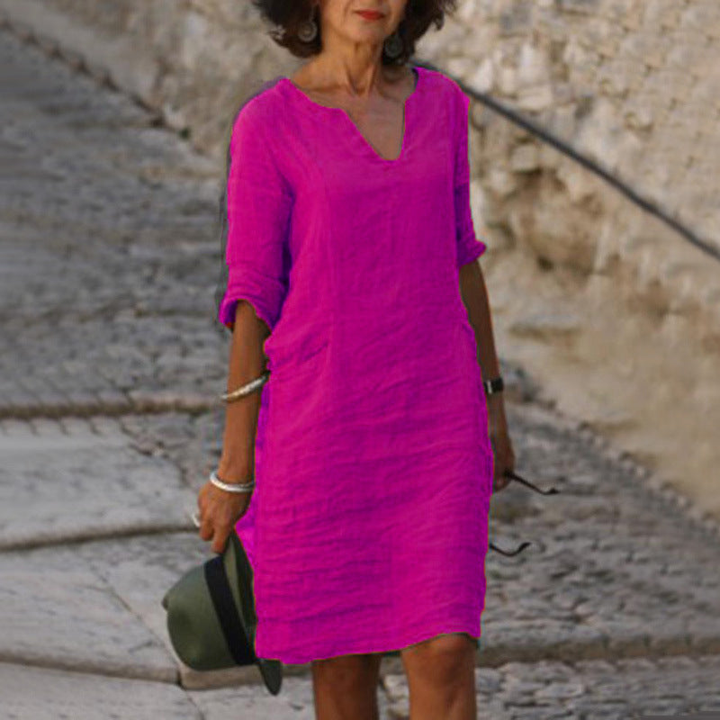 Women's Summer Dress Elegant Style Soft Fabric for Various Occasions