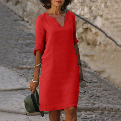 Women's Summer Dress Elegant Style Soft Fabric for Various Occasions