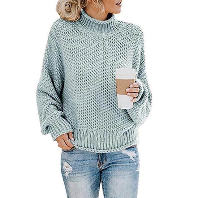 Women's Sweater Elegant Warm Cotton for Casual and Formal Occasions
