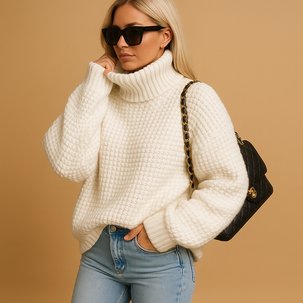 Women's Sweater Knitted Timeless Design