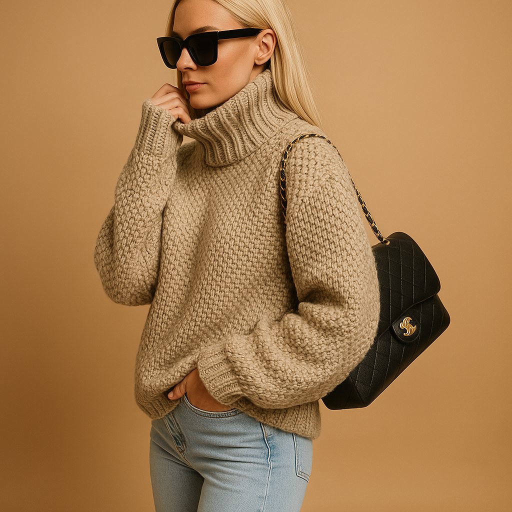Women's Sweater Knitted Timeless Design