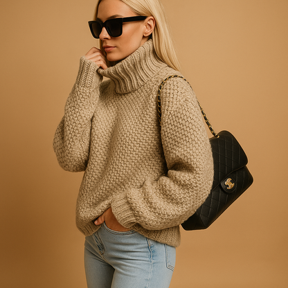 Women's Sweater Knitted Timeless Design