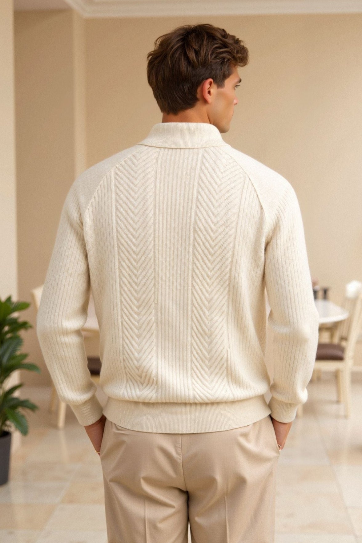 Women's Sweater Long Sleeves Retro Style