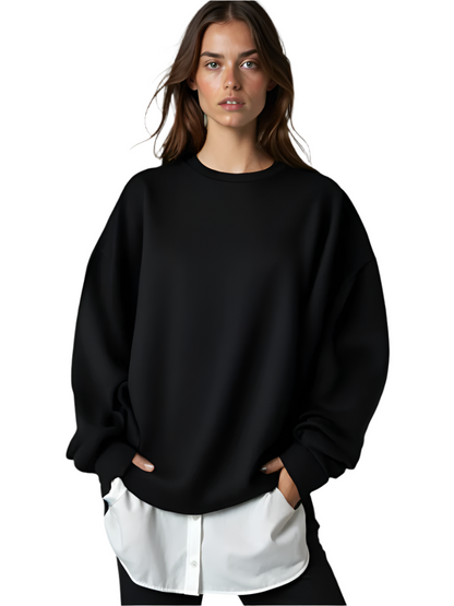 Women's Sweater Oversized Casual Cotton Minimalist
