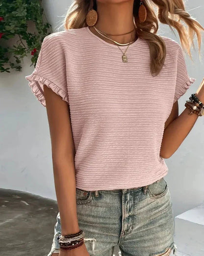 Women's T-shirt Casual Summer Cotton