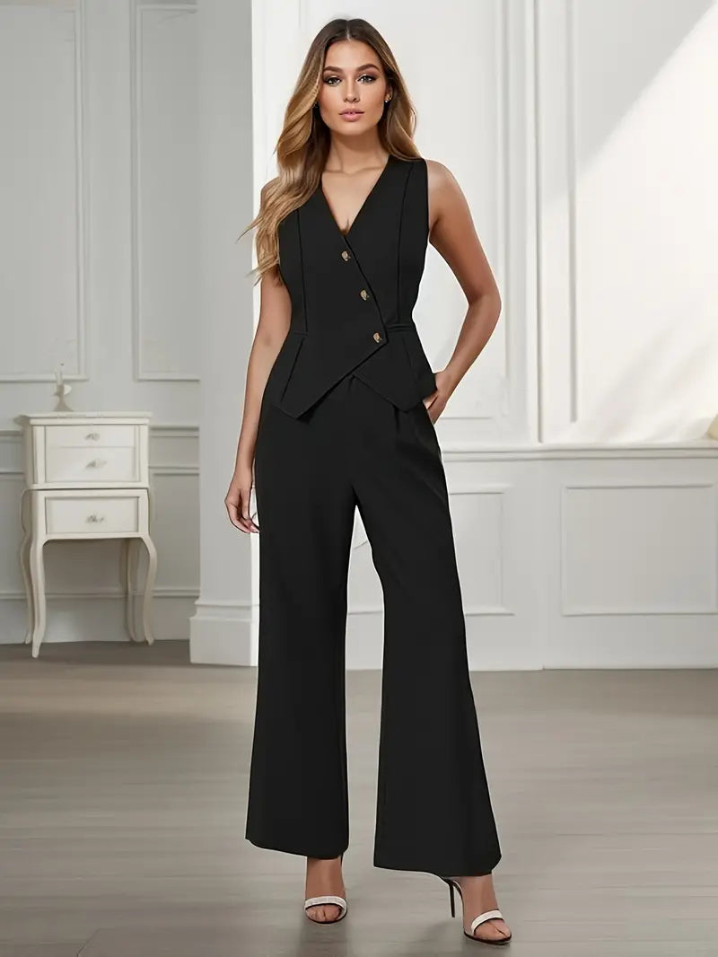 Women's Tailored Set Formal Style High Quality Fabric