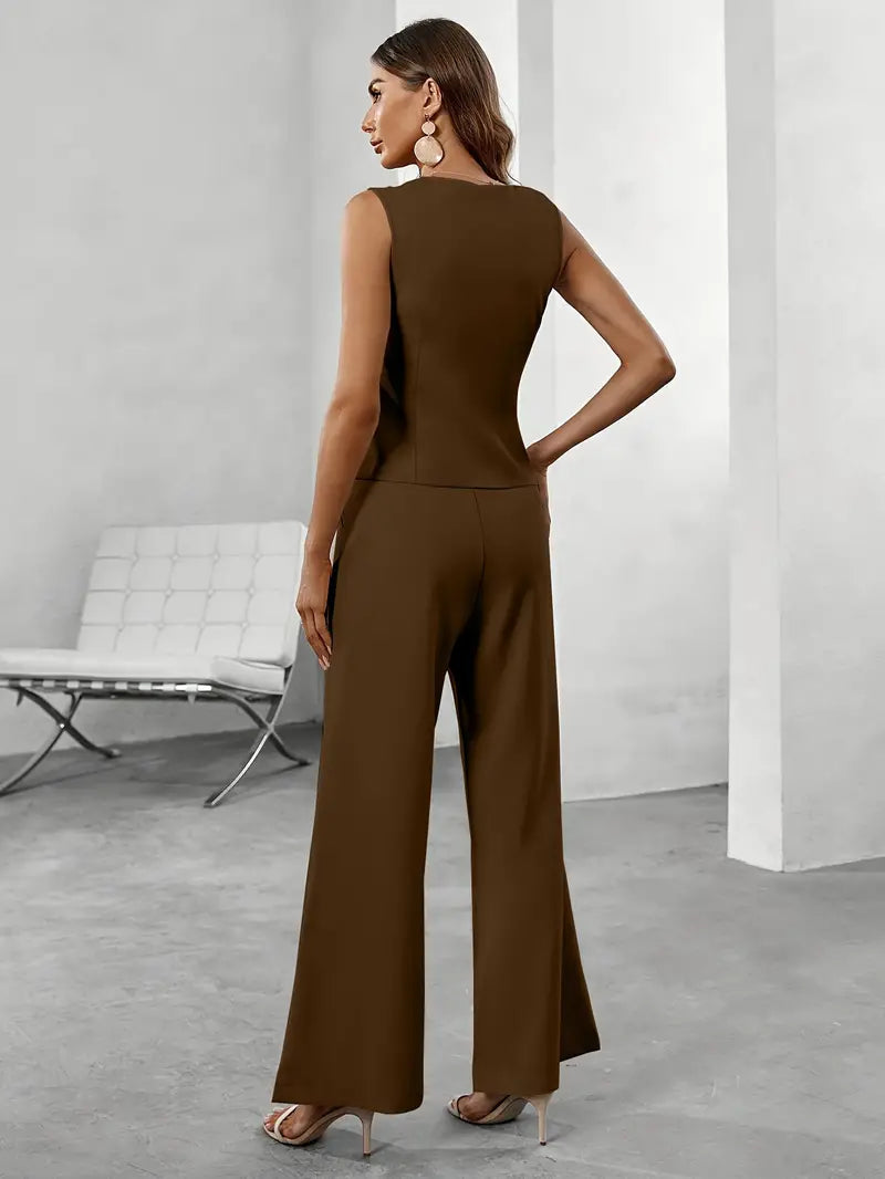 Women's Tailored Set Formal Style High Quality Fabric