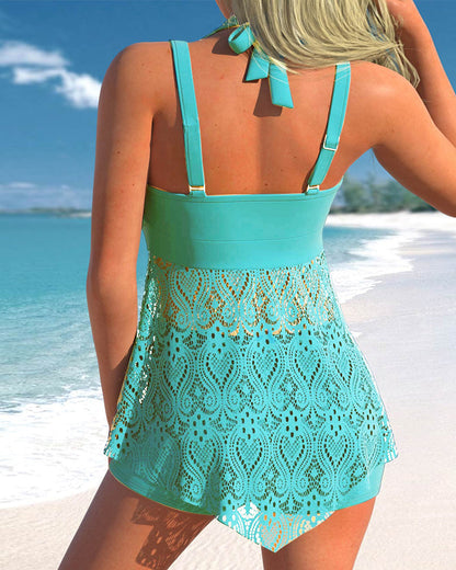 Women's Tankini Set Breathable Lightweight Flattering