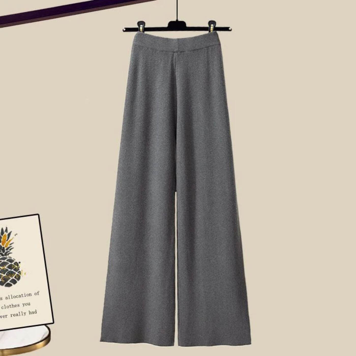 Women's Three-Piece Sweater Set Modern