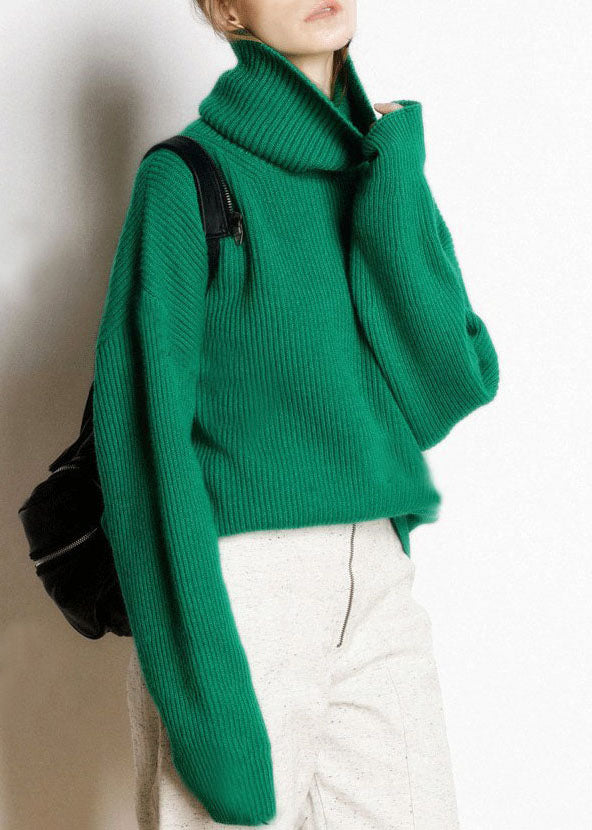 Women's Top Turtle Neck Knitted Comfortable for Casual and Formal Occasions