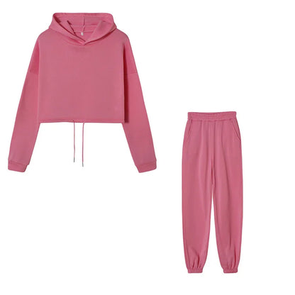 Women's Tracksuit Short Breathable Cotton Trendy Comfortable Sporty