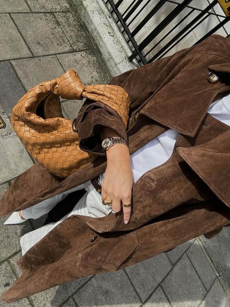 Women's Trench Coat Long Stylish