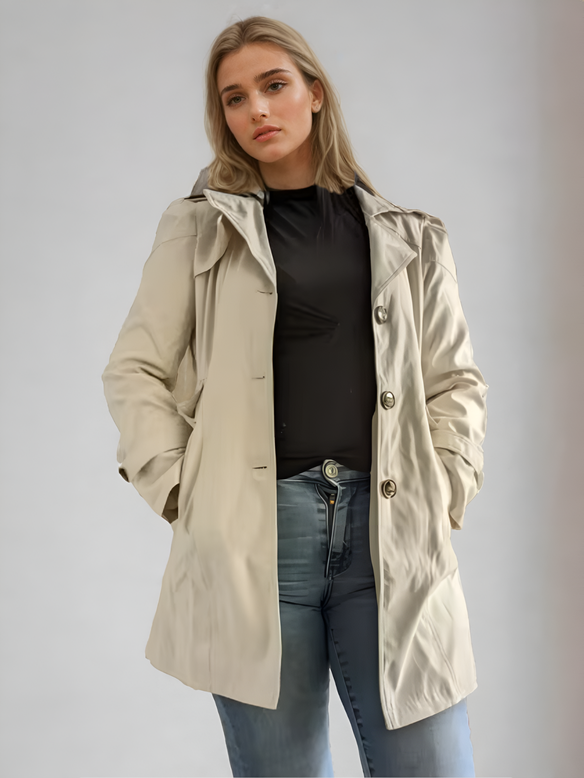 Women's Trench Coat Modern Design