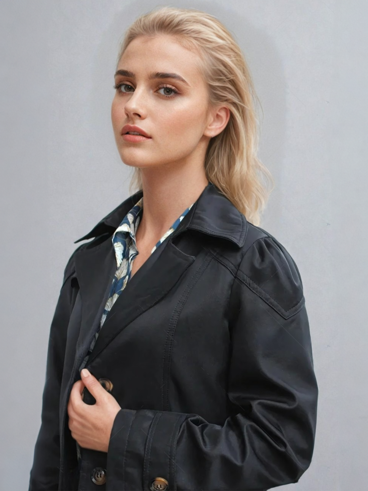 Women's Trench Coat Modern Design