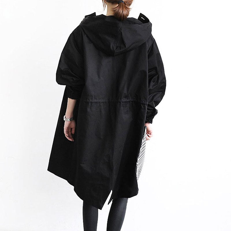 Women's Trench Coat Water Repellent Long Style