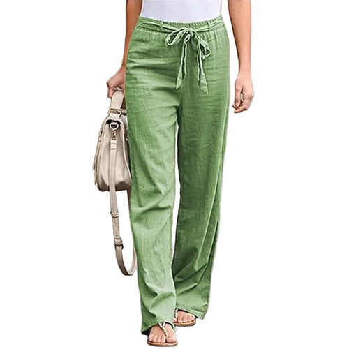 Women's Trousers Loose Straight Fit