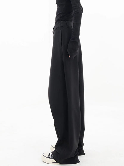 Women's Trousers Modern Fit Asymmetric Waistband Soft Breathable Material