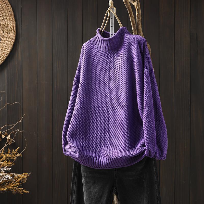 Women's Turtleneck Fine Knit Stylish