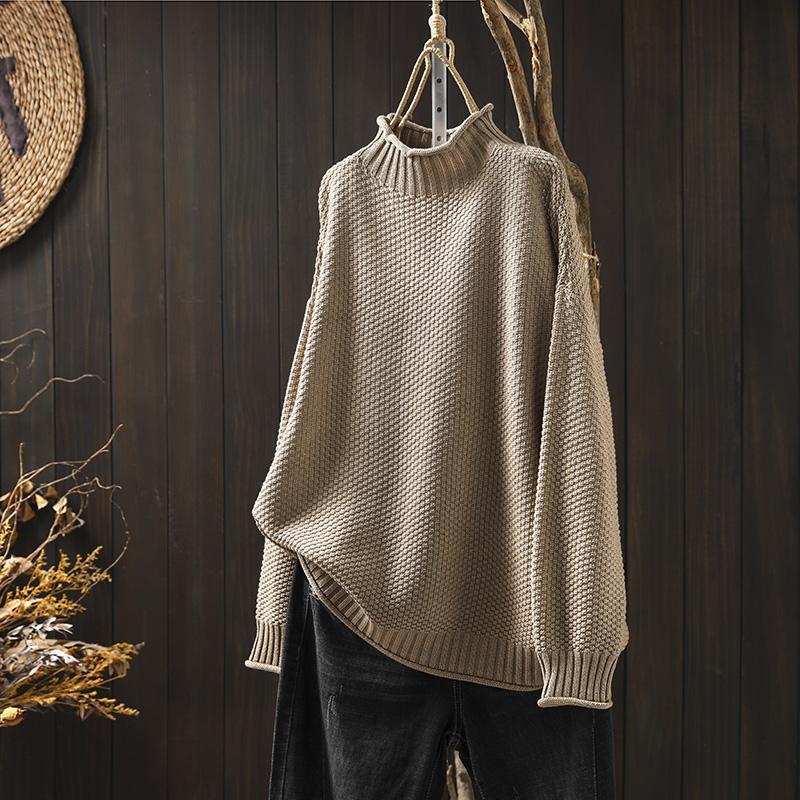 Women's Turtleneck Fine Knit Stylish