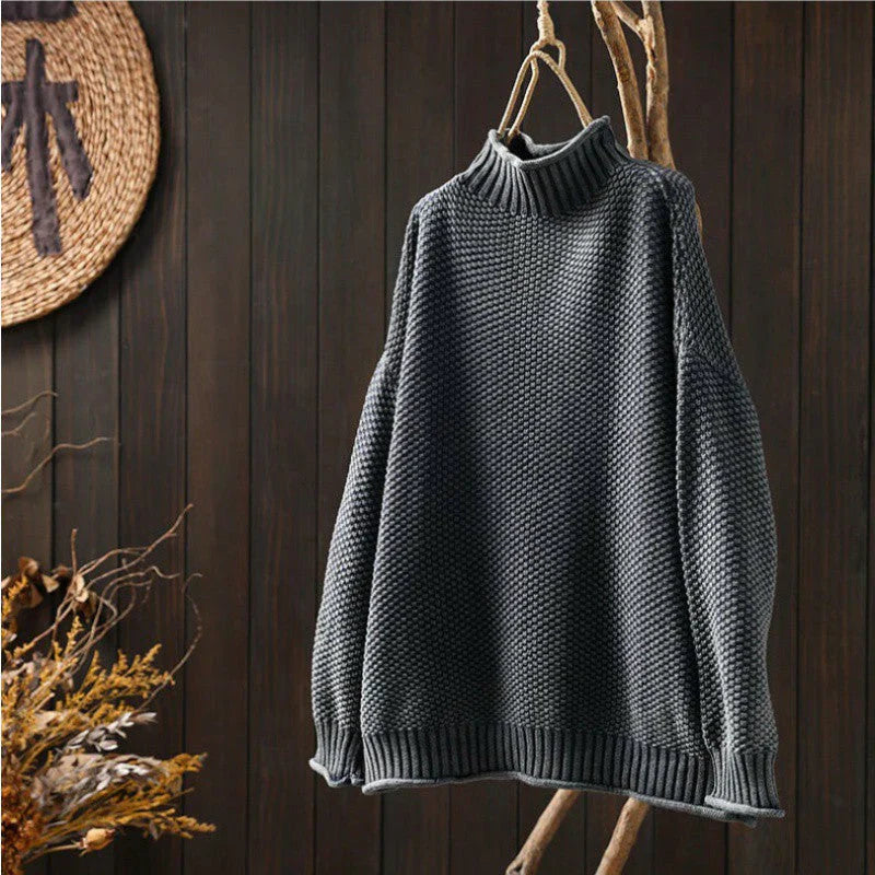 Women's Turtleneck Fine Knit Stylish