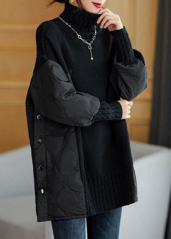 Women's Turtleneck Sweater Loose fit