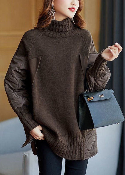 Women's Turtleneck Sweater Loose fit