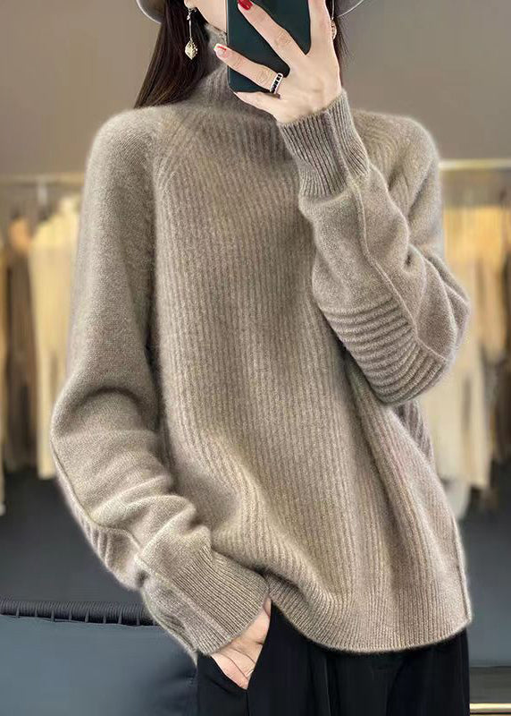 Women's Turtleneck Sweater Loose fit