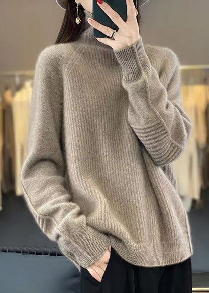 Women's Turtleneck Sweater Loose fit