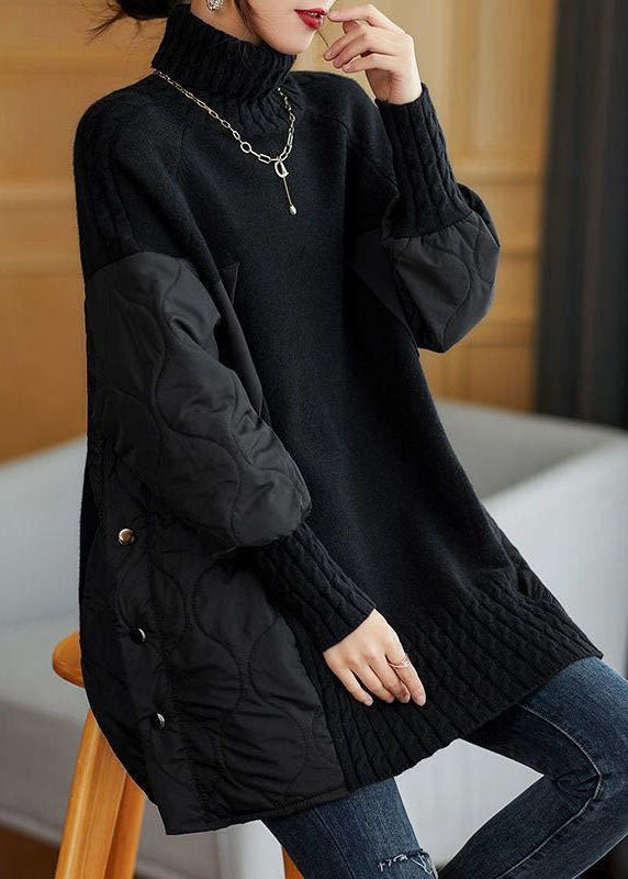 Women's Turtleneck Sweater Loose fit