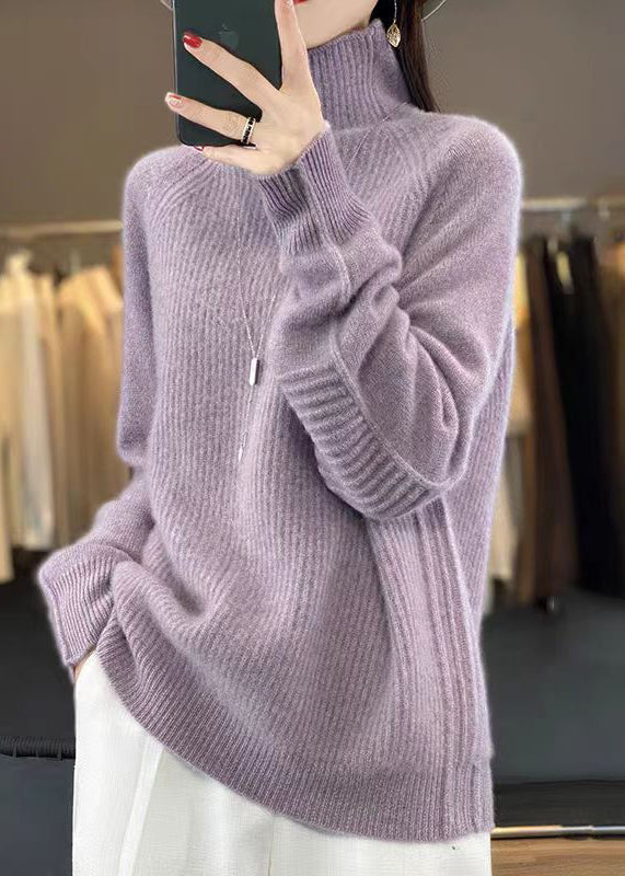 Women's Turtleneck Sweater Loose fit