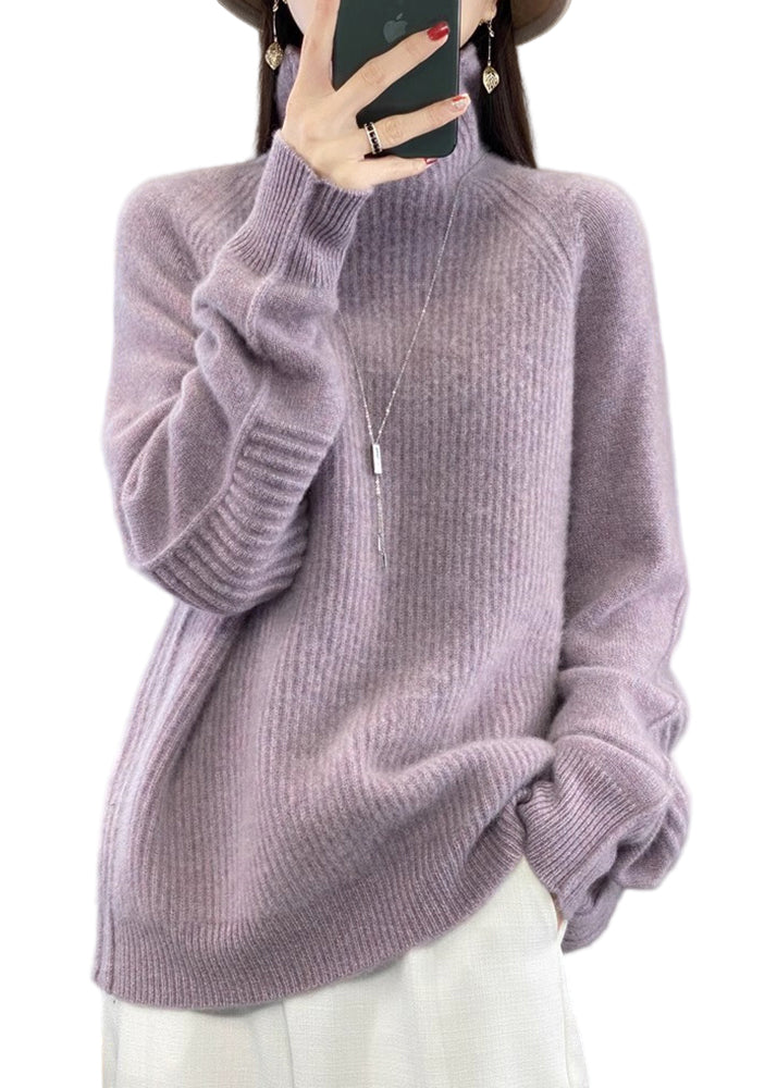 Women's Turtleneck Sweater Loose fit