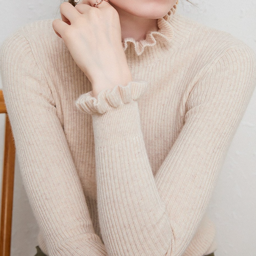 Women's Turtleneck Sweater Stylish Comfort