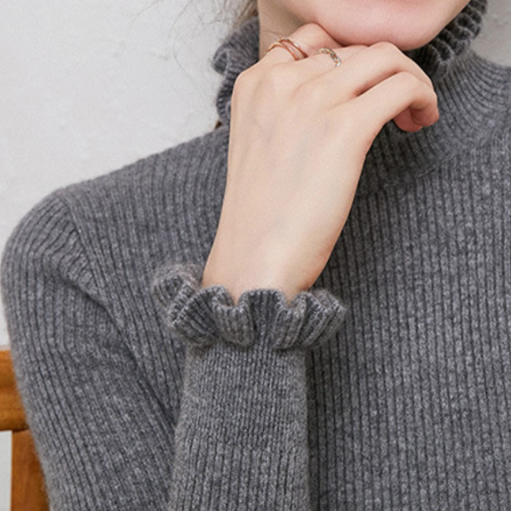 Women's Turtleneck Sweater Stylish Comfort