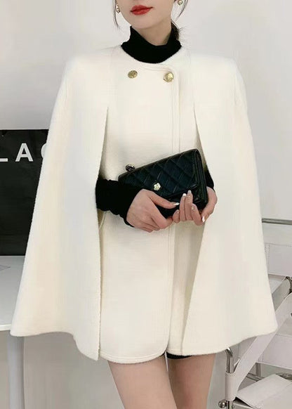 Women's Two Piece Set With Cape And Cloud Coats