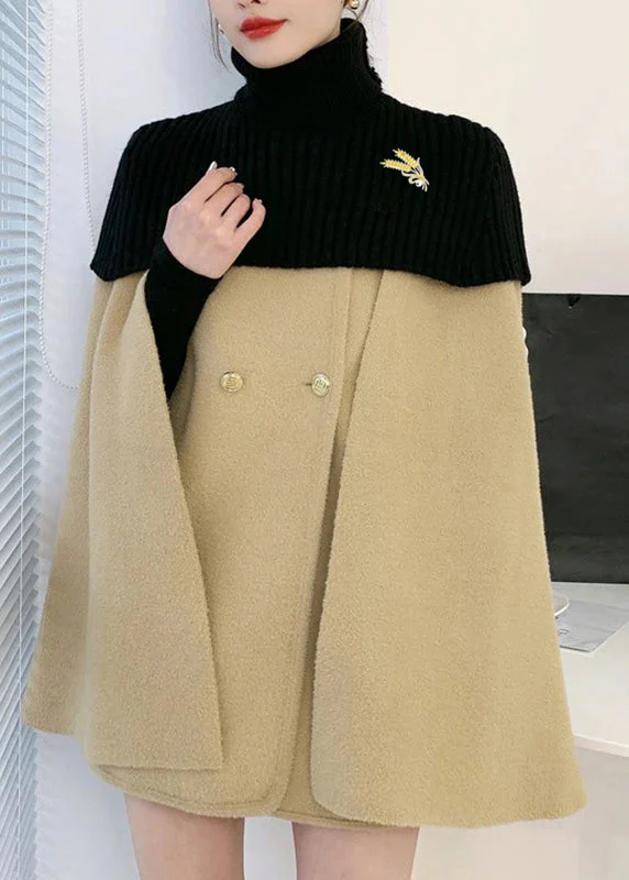 Women's Two Piece Set With Cape And Cloud Coats