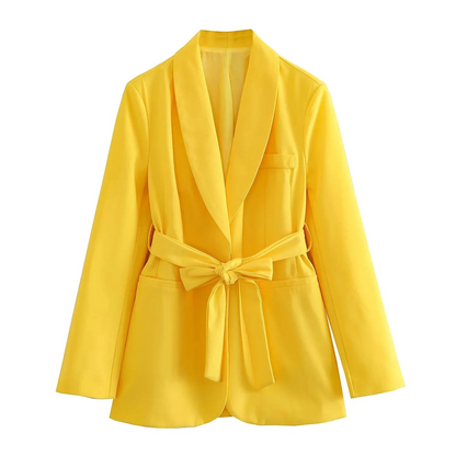 Women's Two-piece Set Blazer and Pants With Timeless Style
